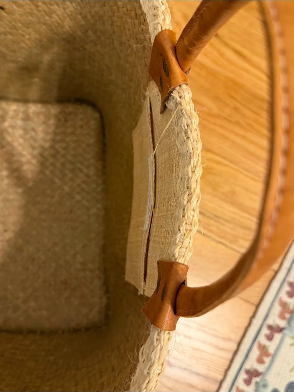 Mar y sol Ibiza Tote 100% woven sisal basket tote - Picture 13 of 16
